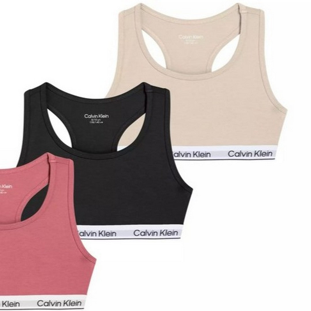 Calvin Klein Kids Bralette Bambina set da 3 - G80G800743T-0VP