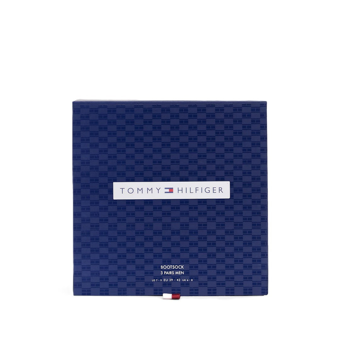 Tommy Hilfiger Uomo Calze Corte Bootsock Blu 701235377 001