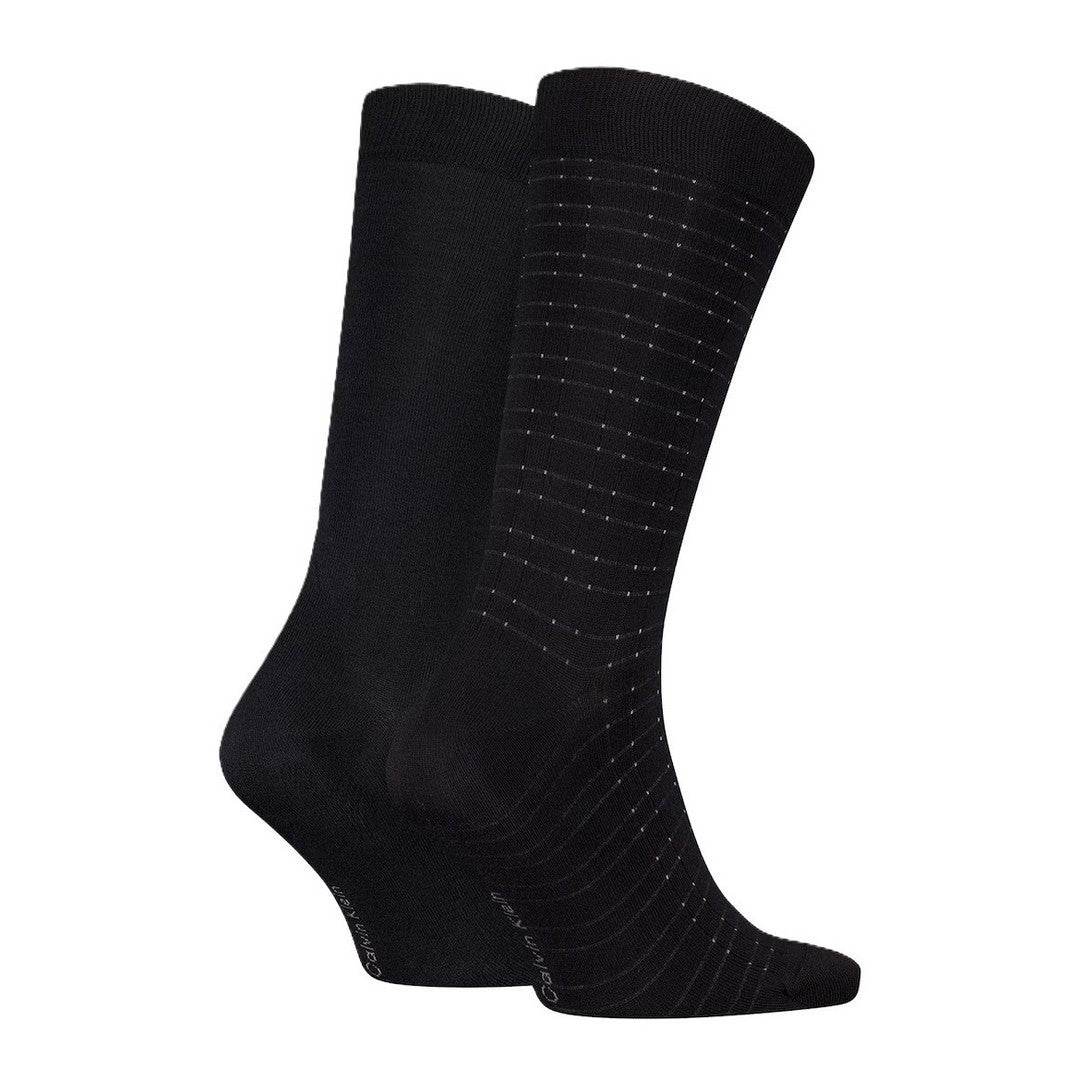 Calvin Klein Uomo Calzini 2P Grid 701235969 001