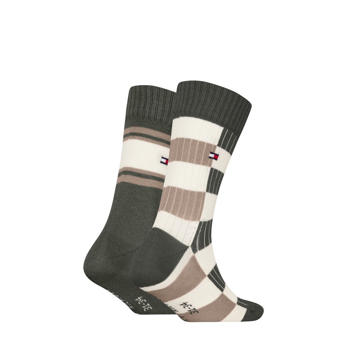 Tommy Hilfiger Kids Calze 2P Colorblock 701236325 003