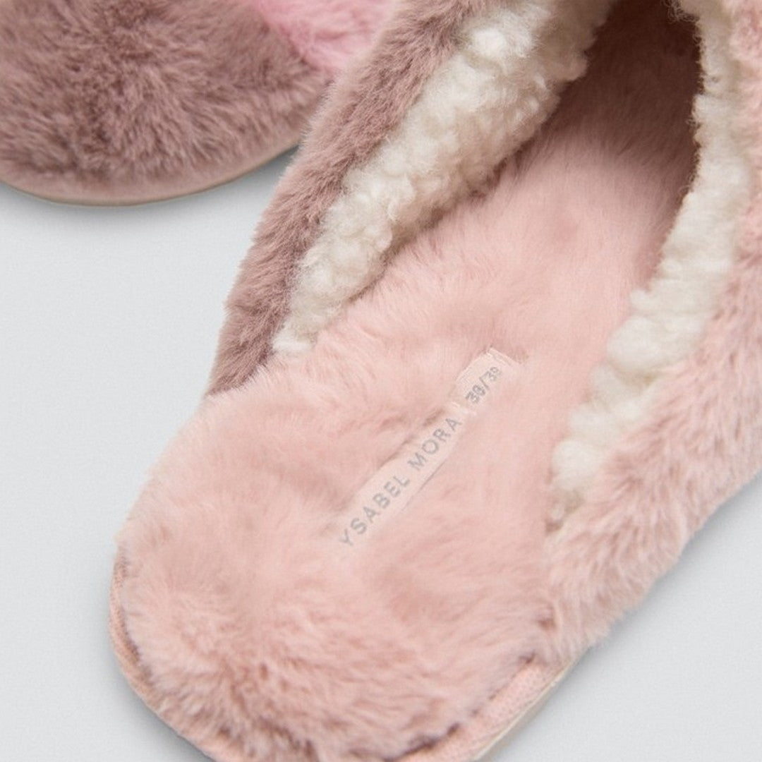 Ysabel Mora Donna Pantofole con Pelliccia - 14152