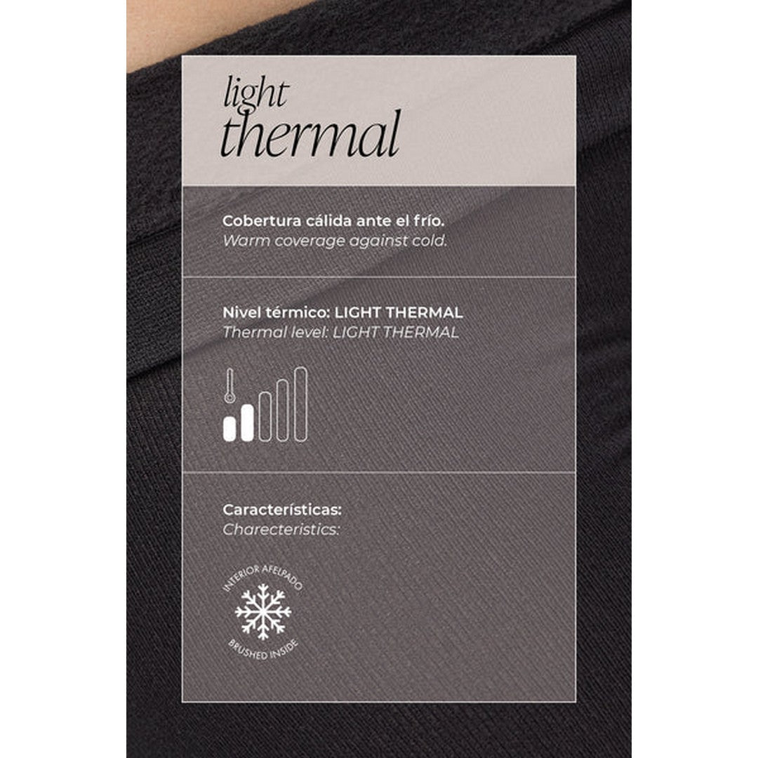 Ysabel Mora Donna Gambaletto Termico 140 Den Blu Marino - 15841