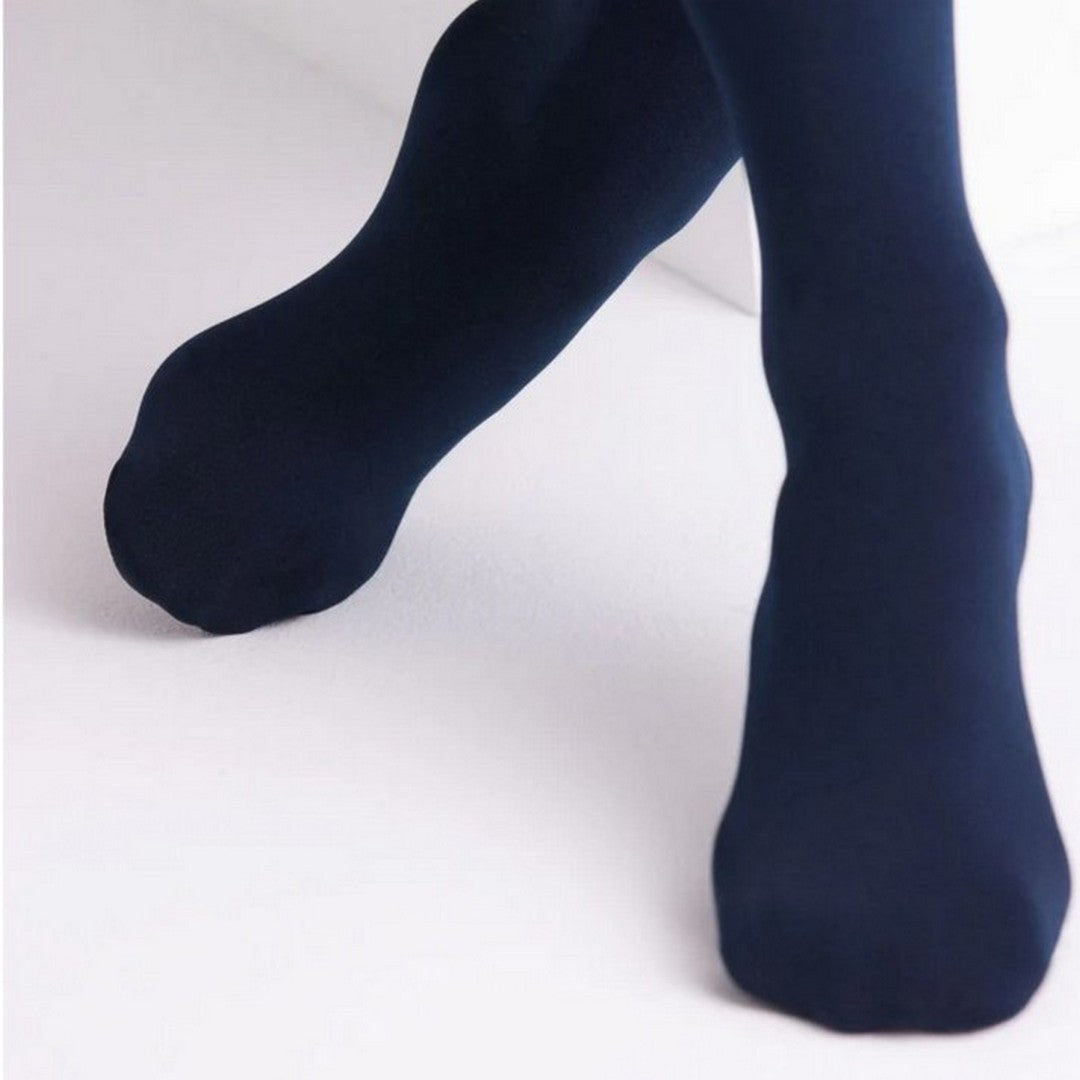 Ysabel Mora Donna Gambaletto Termico 140 Den Blu Marino - 15841