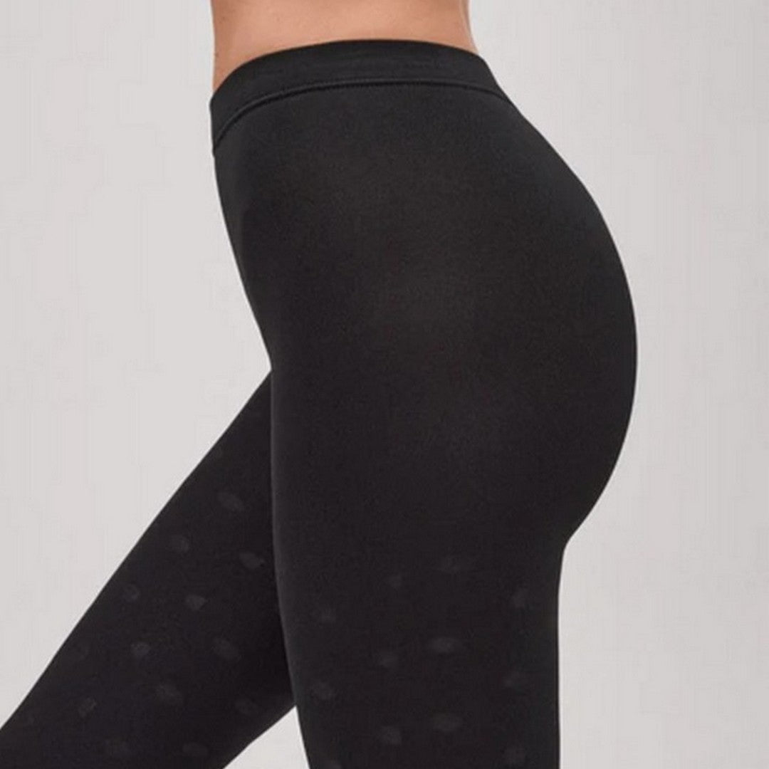 Ysabel Mora Donna Collant Termico Ricamato 140 Den Negro - 16633