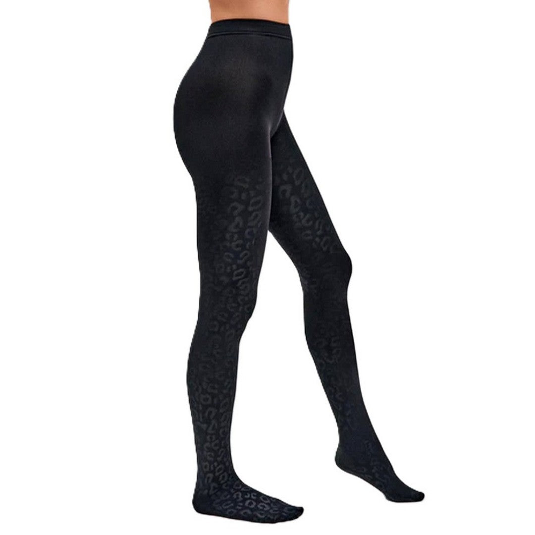 Ysabel Mora Donna Collant Termico Animalier 140 Den Negro - 16634