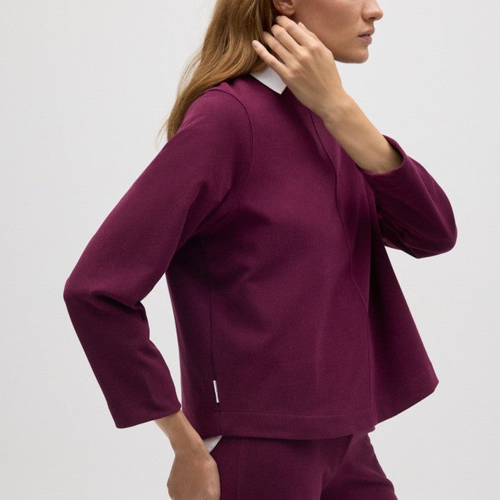 Ysabel Mora Donna Felpa Berry - 70667