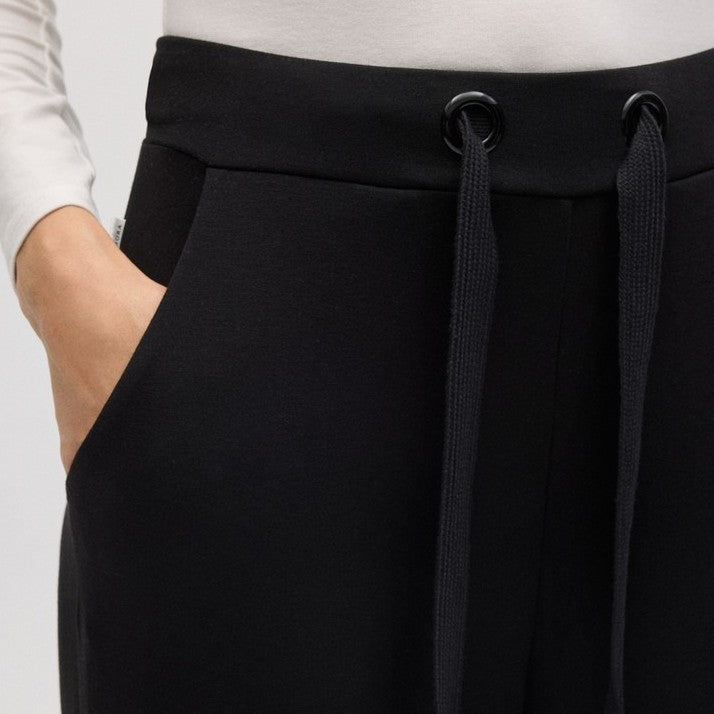 Ysabel Mora Donna Pantaloni Fluidi Gamba Dritta Black - 70676