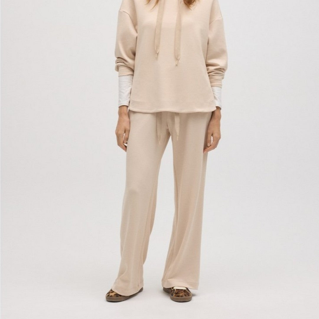 Ysabel Mora Donna Pantaloni Fluidi Gamba Dritta Sand - 70676