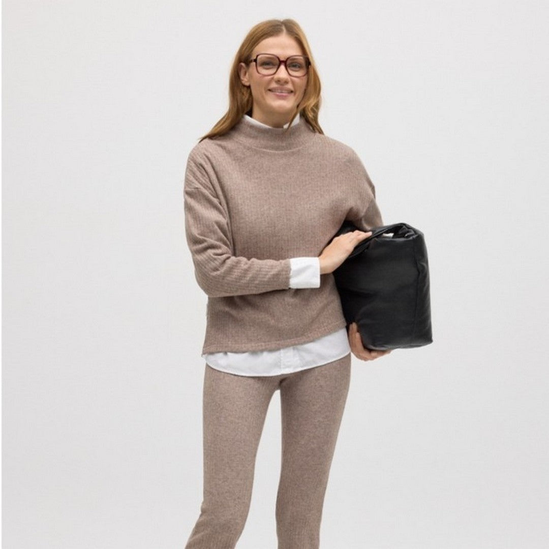 Ysabel Mora Donna Felpa a CosteTaupe - 70679
