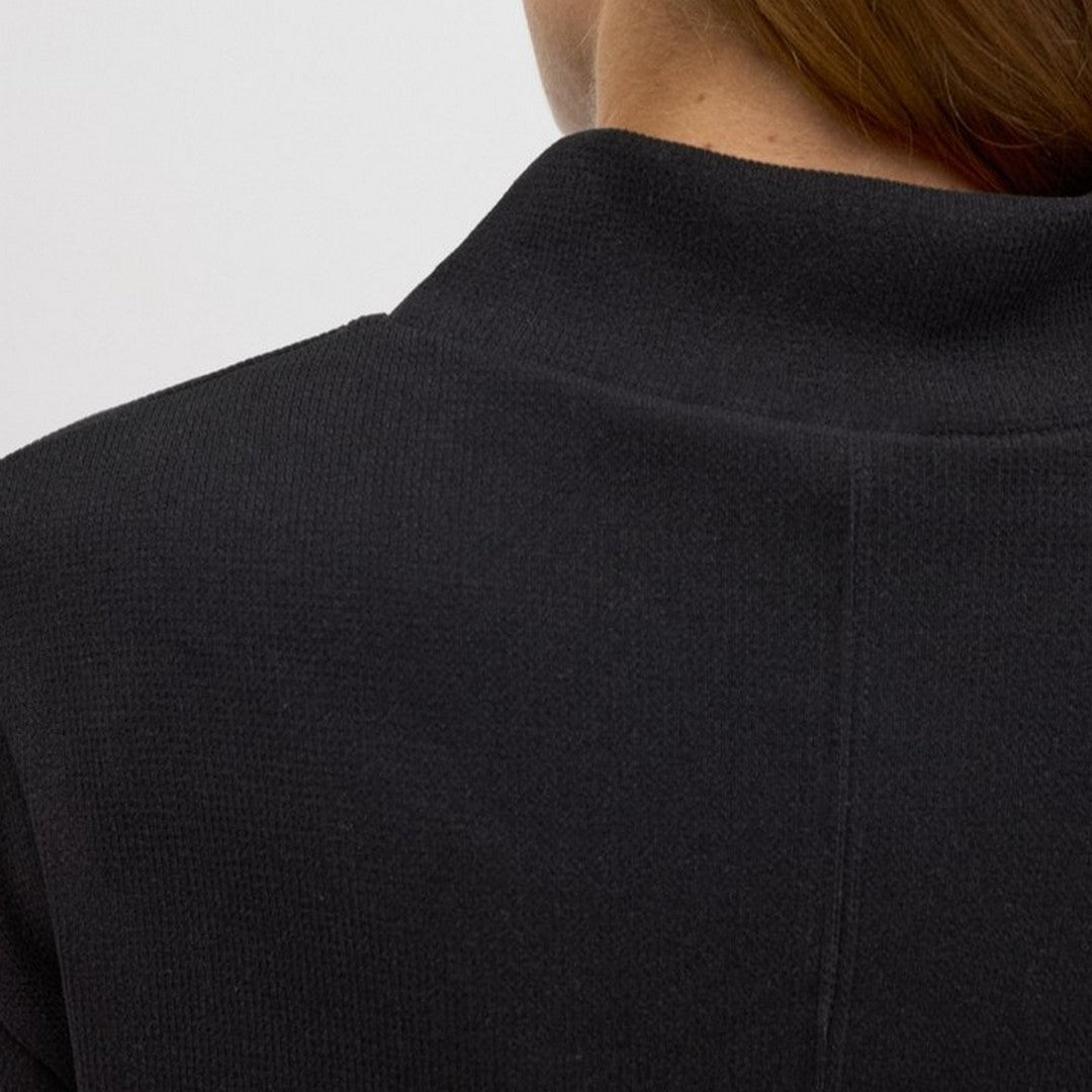 Ysabel Mora Donna Felpa Black Effetto Velluto - 70682