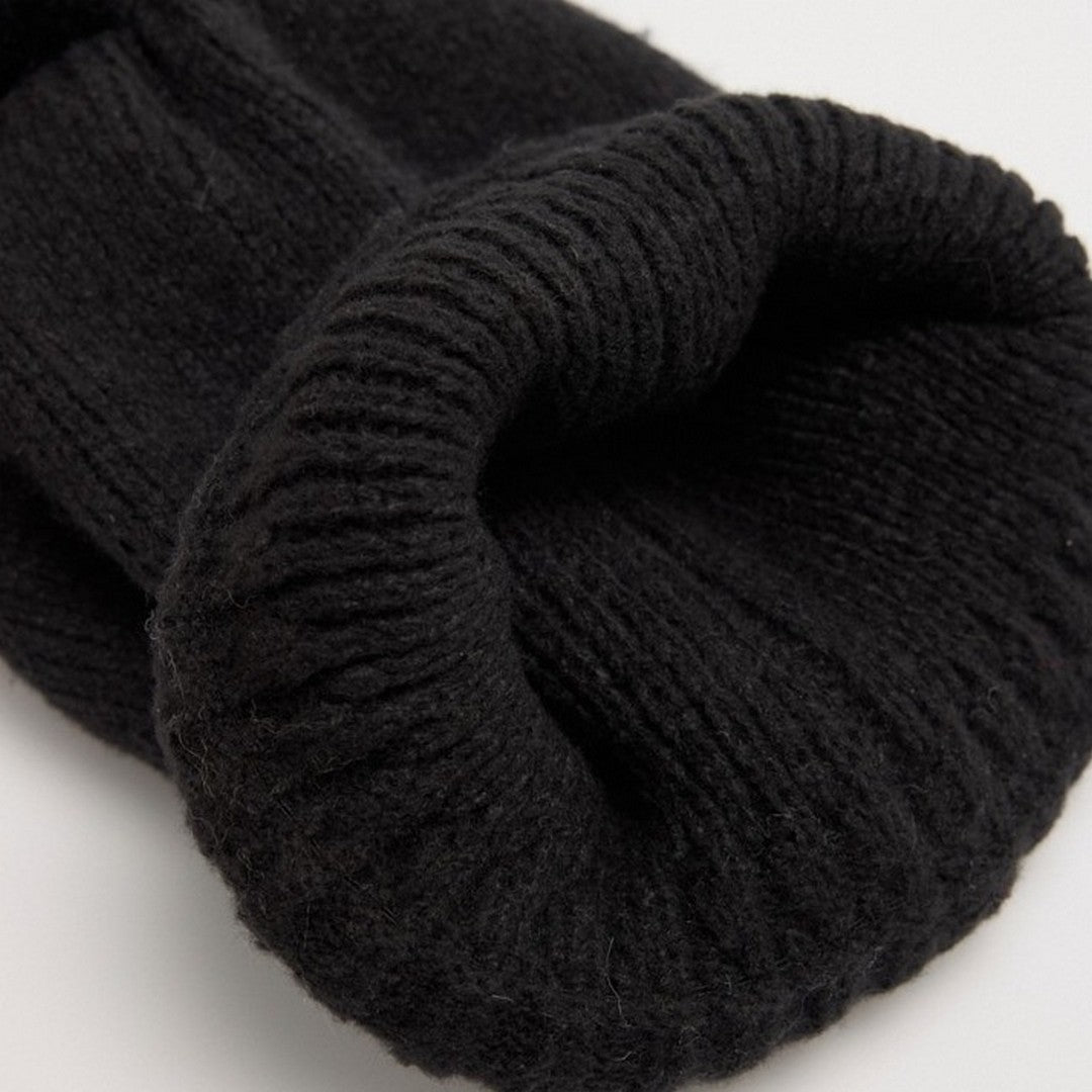 Ysabel Mora Donna Berretto PomPon Nero - 70688