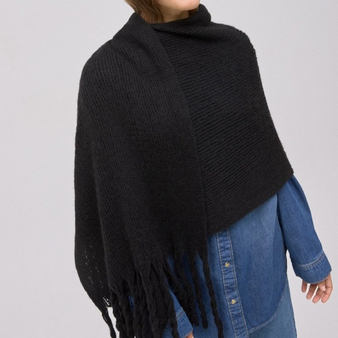 Ysabel Mora Donna Pashmina Nero - 70698