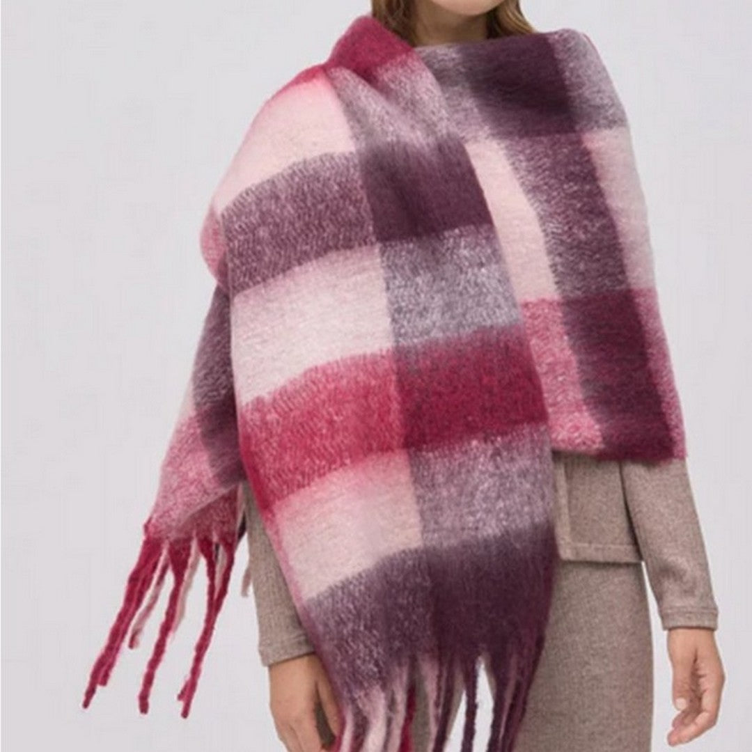 Ysabel Mora Donna Pashmina a Quadri - 70702