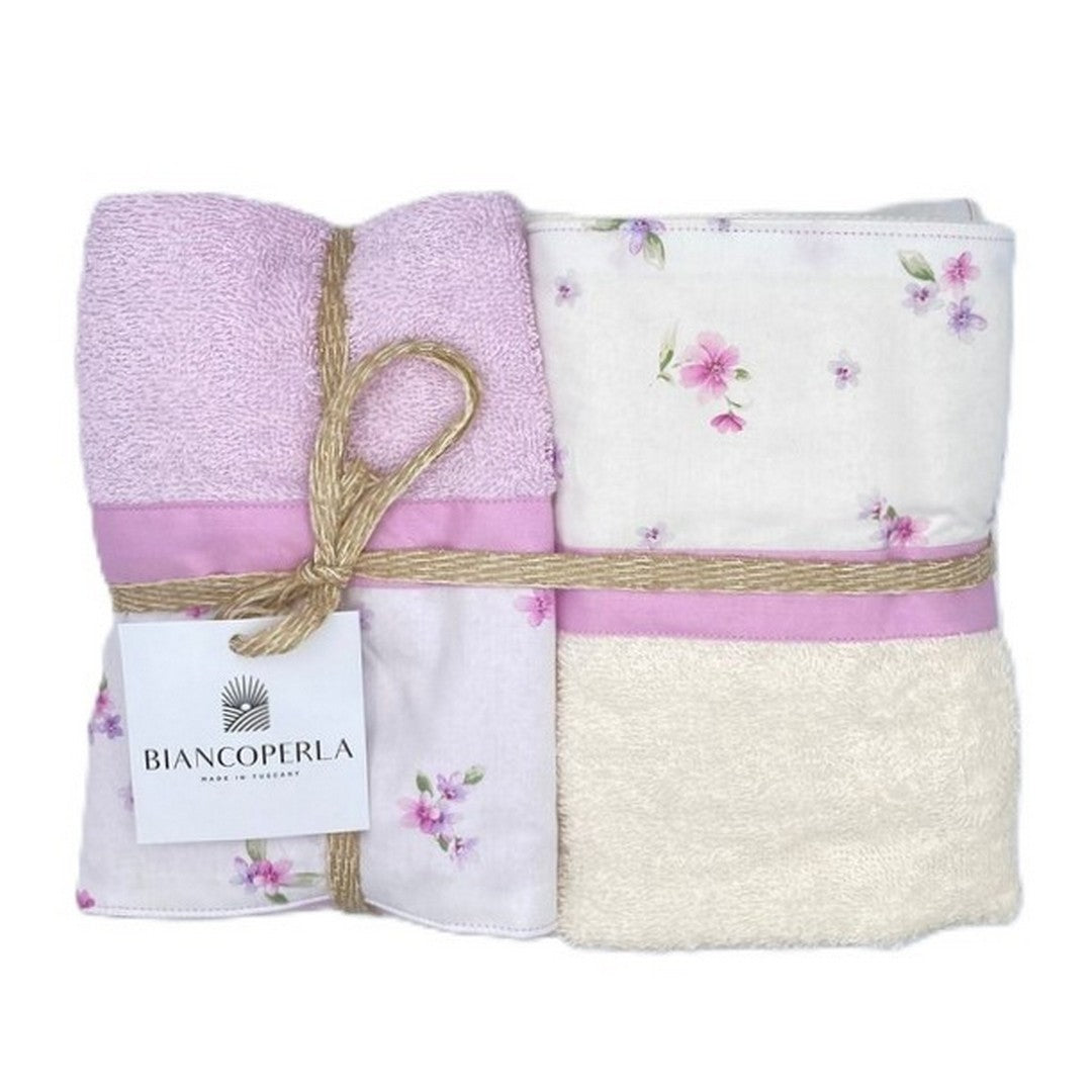 Biancoperla Set spugna 4 pezzi 2 Viso + 2 Ospite