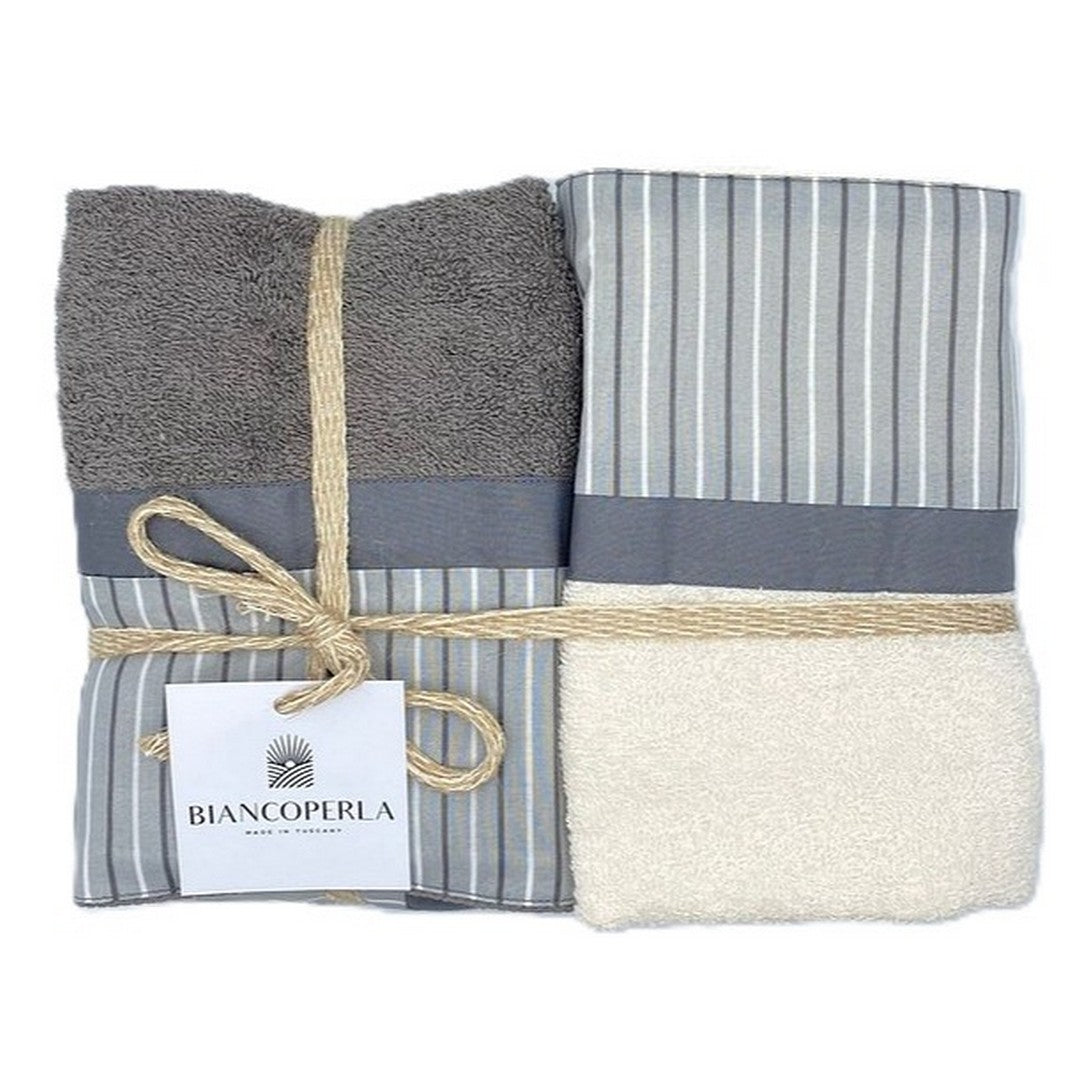 Biancoperla Set spugna 4 pezzi 2 Viso + 2 Ospite