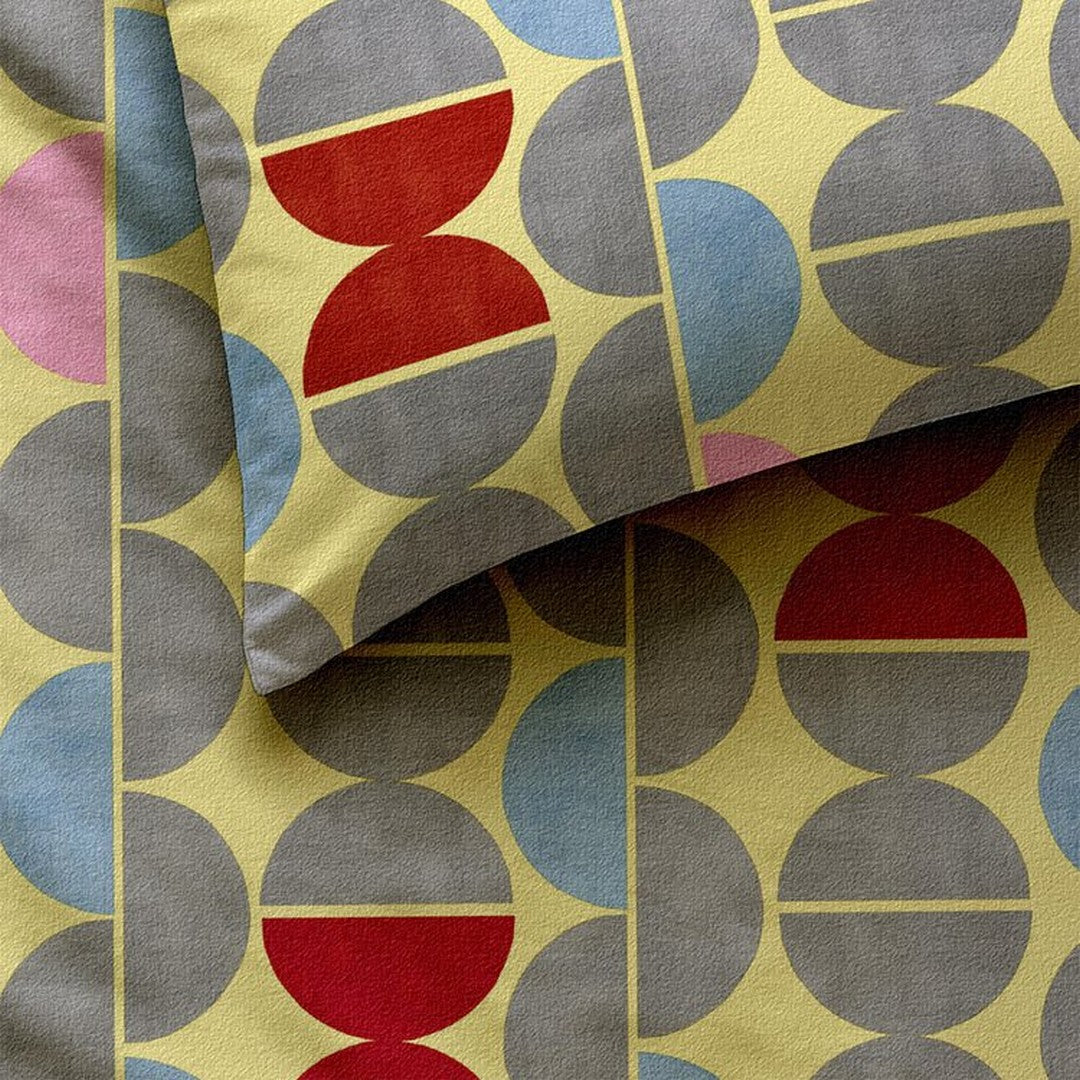 Bassetti Completo Lenzuola Matrimoniale Berry 4 Federe