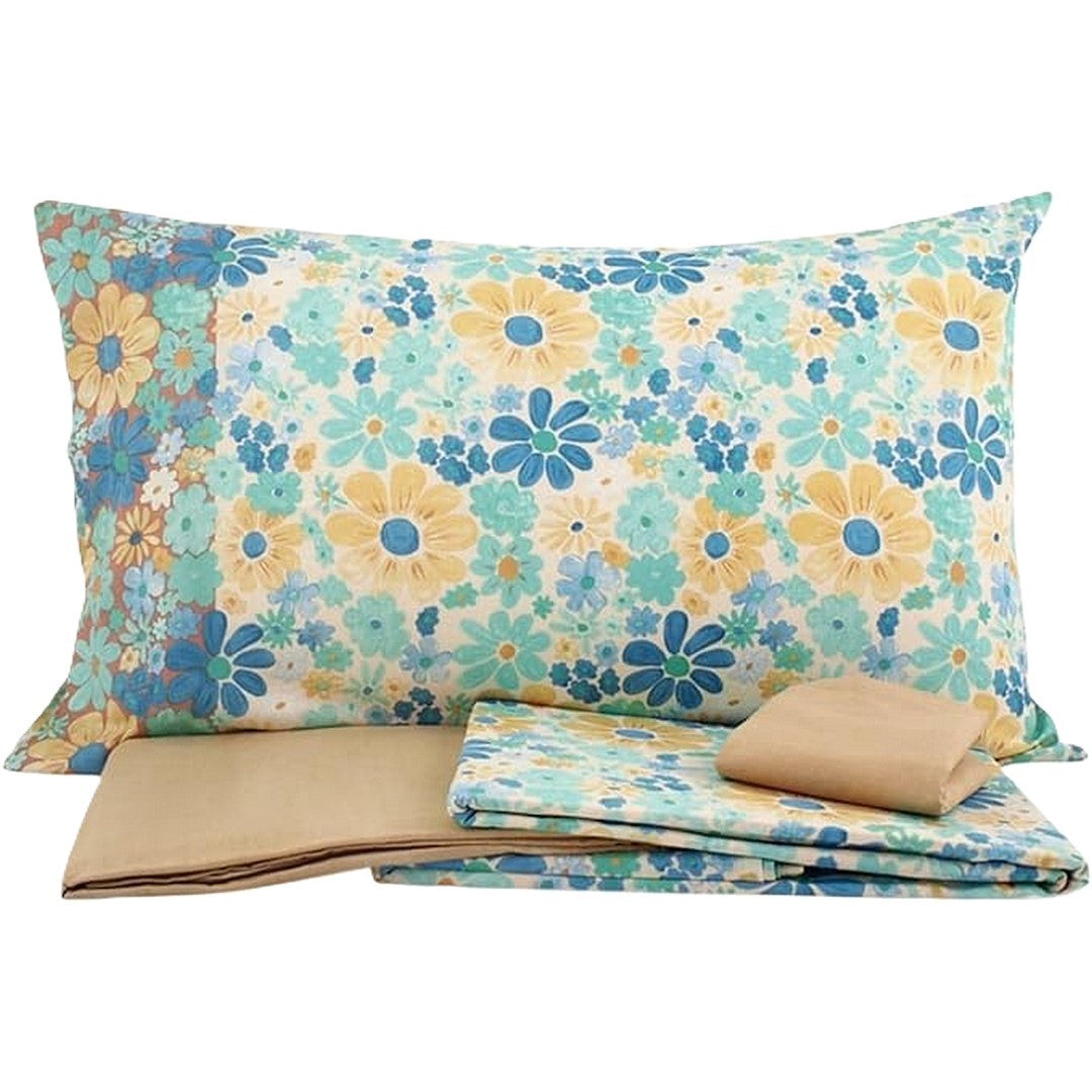 Bassetti Completo Lenzuola Matrimoniale Seventy Five 4 Federe