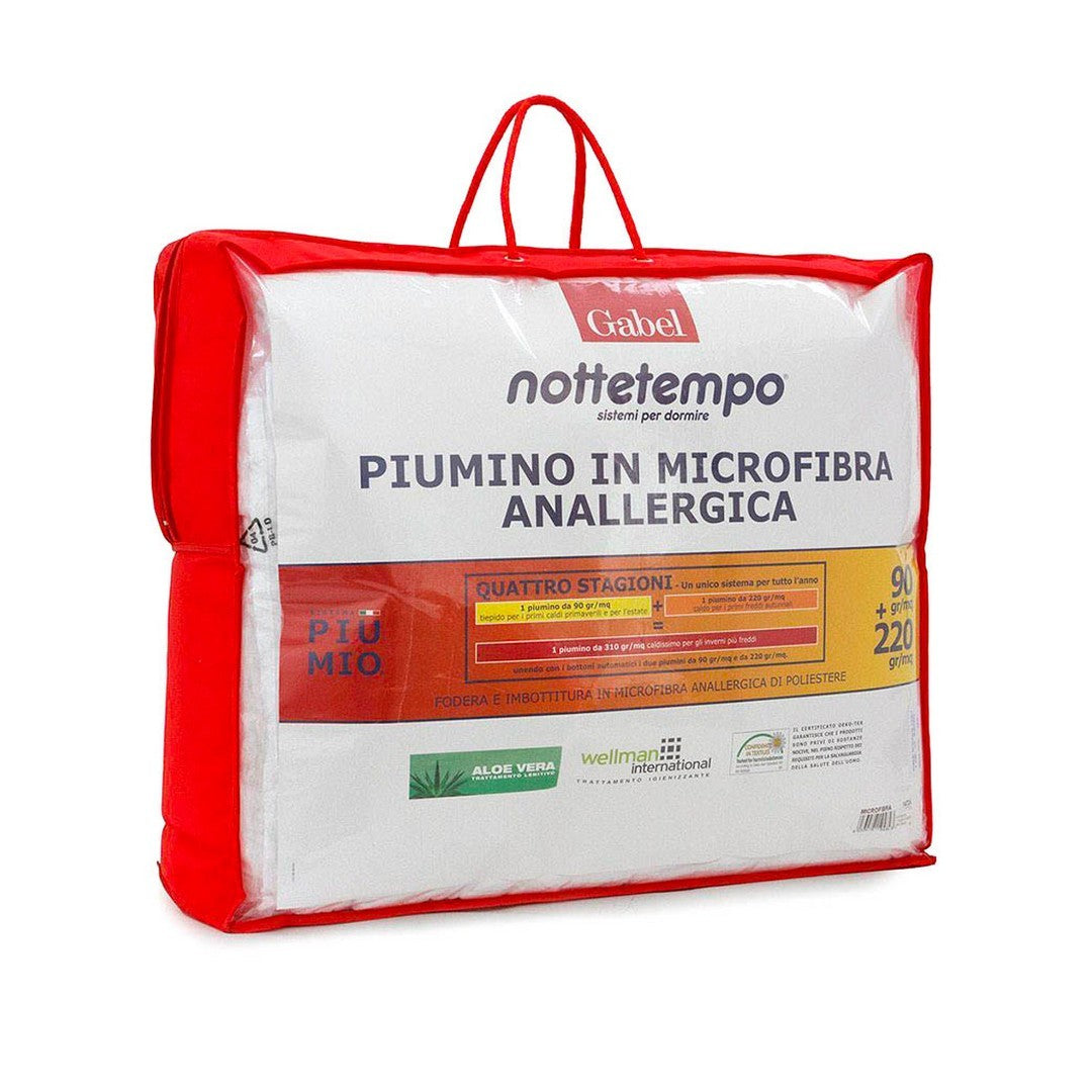 Gabel Piumino Matrimoniale Invernale 4 Stagioni Microfibra Anallergica