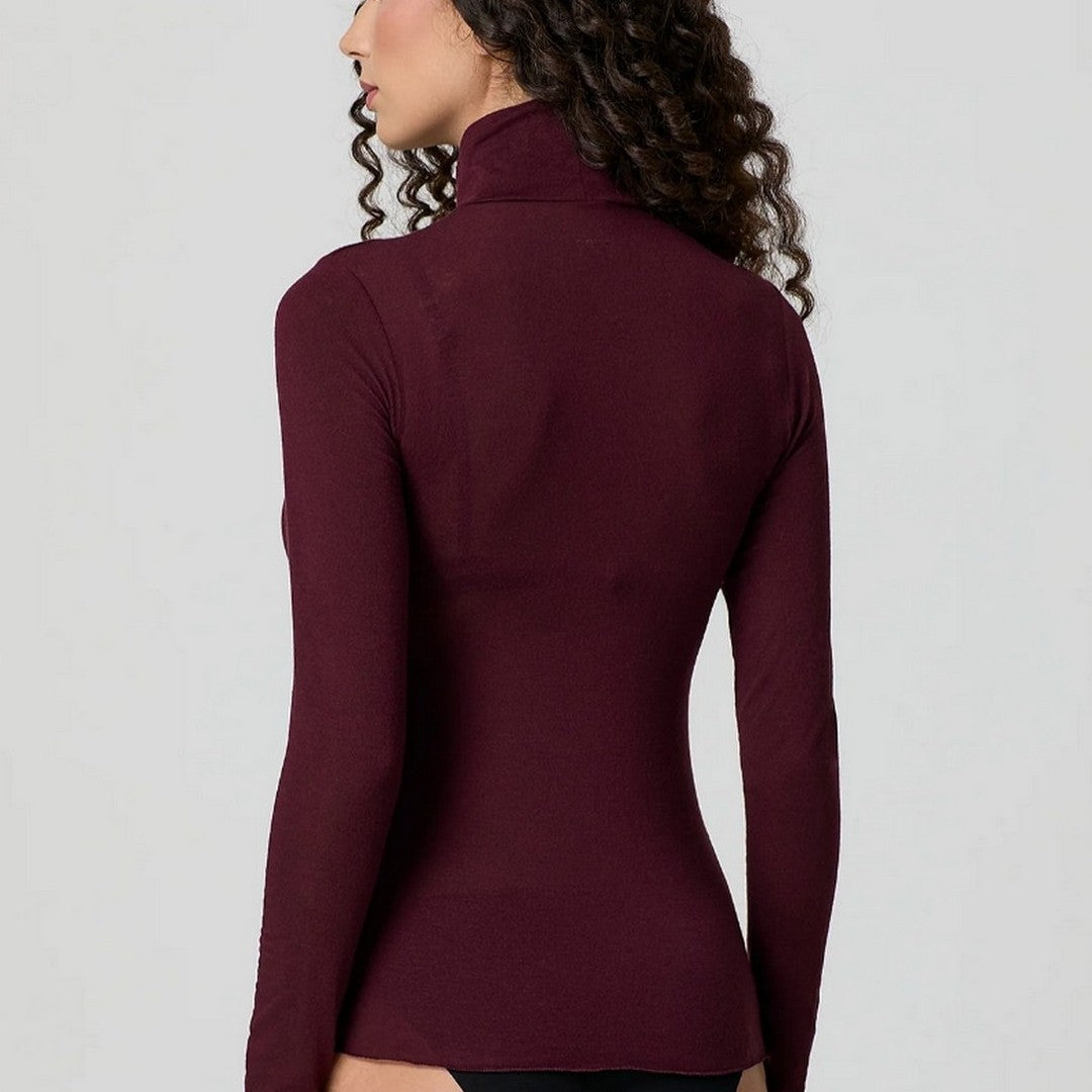 Jadea Donna Maglia Dolcevita con cashmere