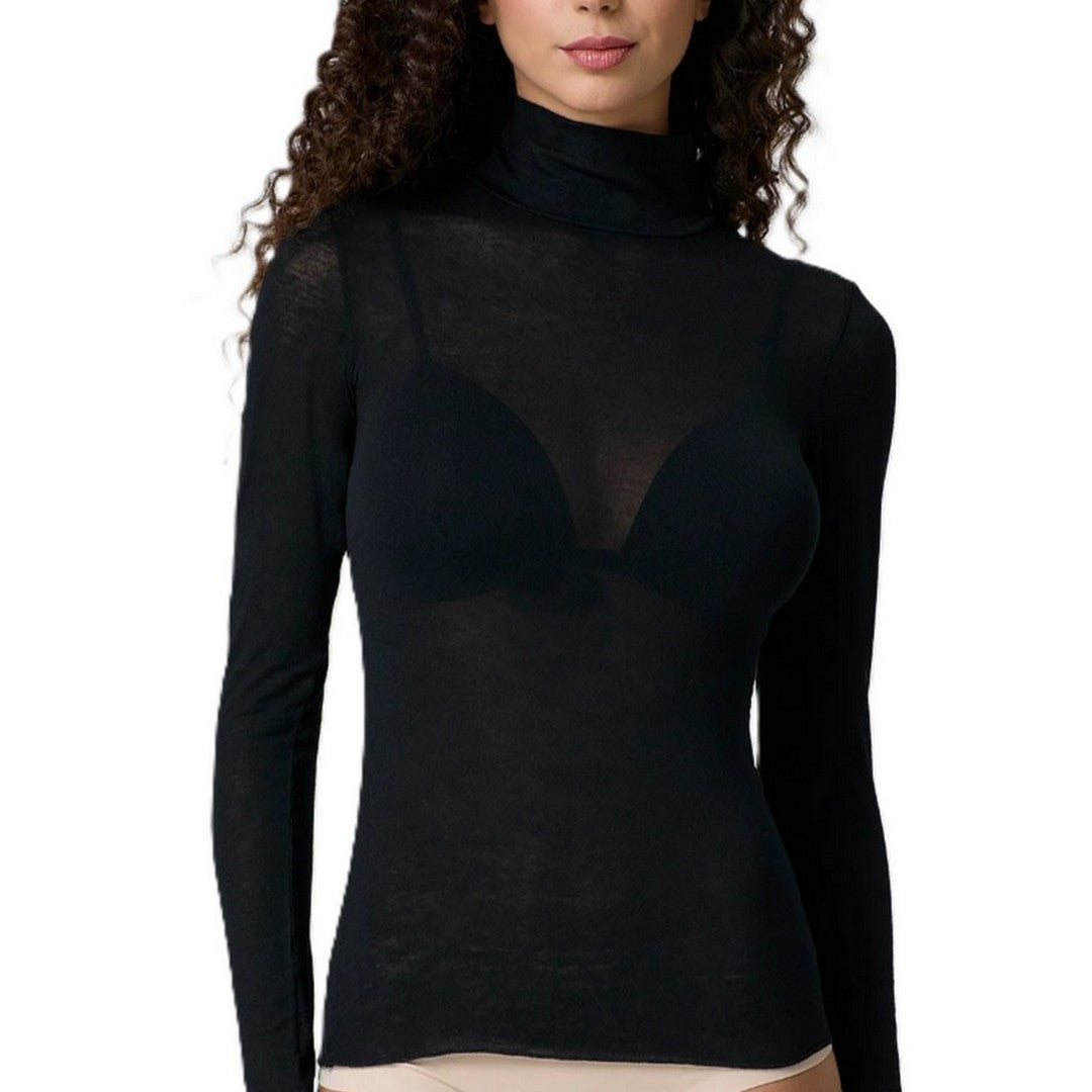 Jadea Donna Maglia Dolcevita con cashmere