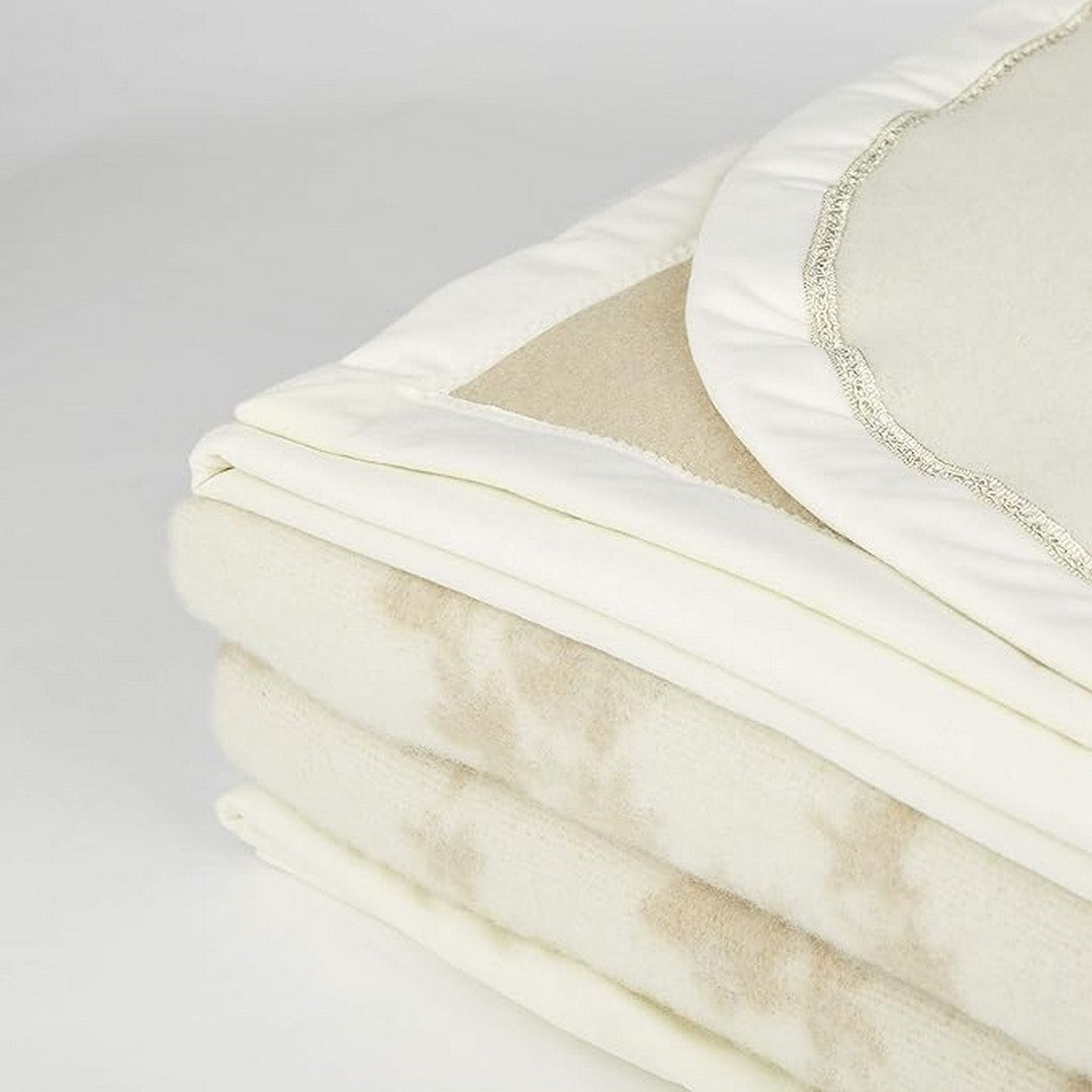 Lanerossi Coperta 100% Pura Lana Vergine Lanerossi Agata 230x270