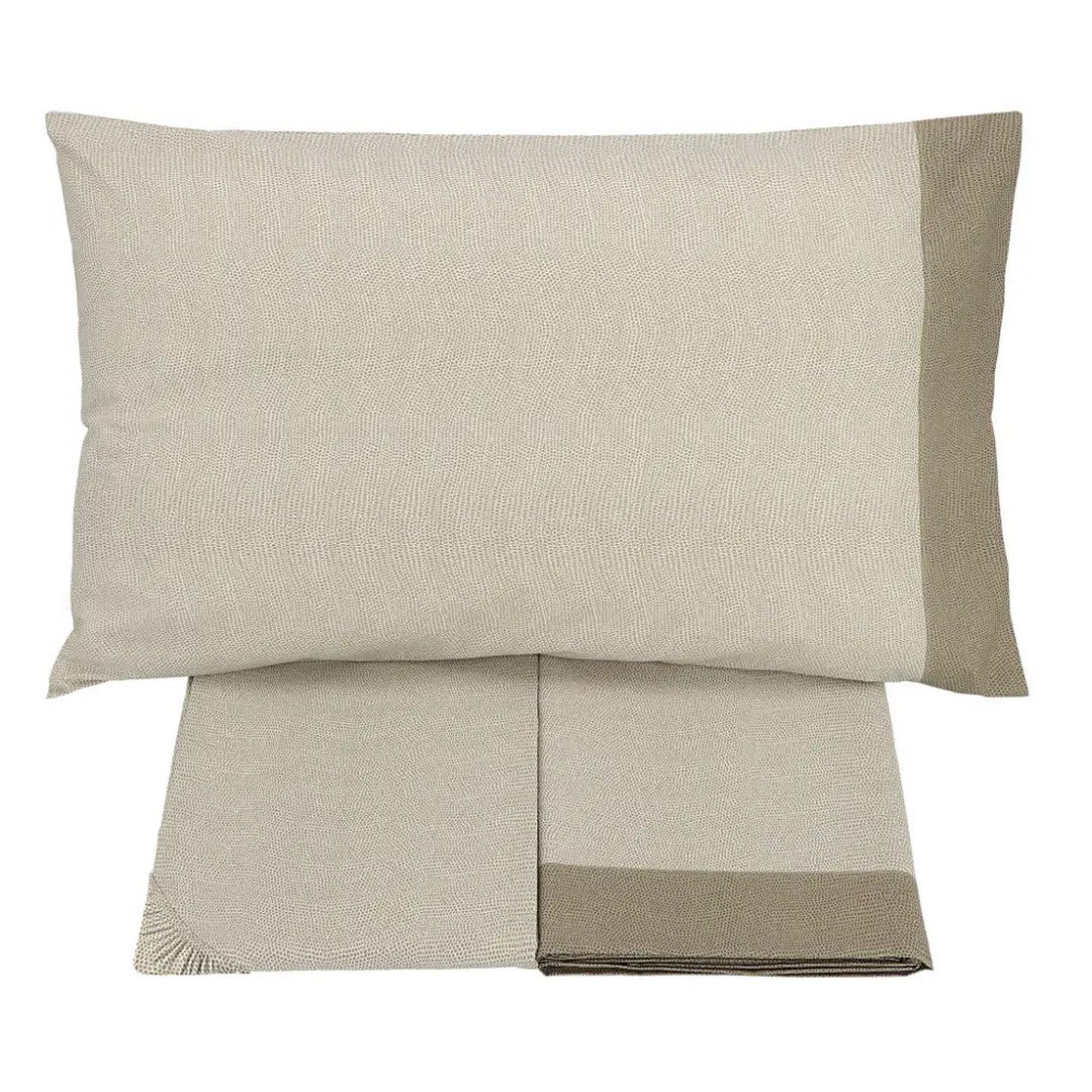 Gabel Completo Lenzuola in Flanella di Puro Cotone Chromo