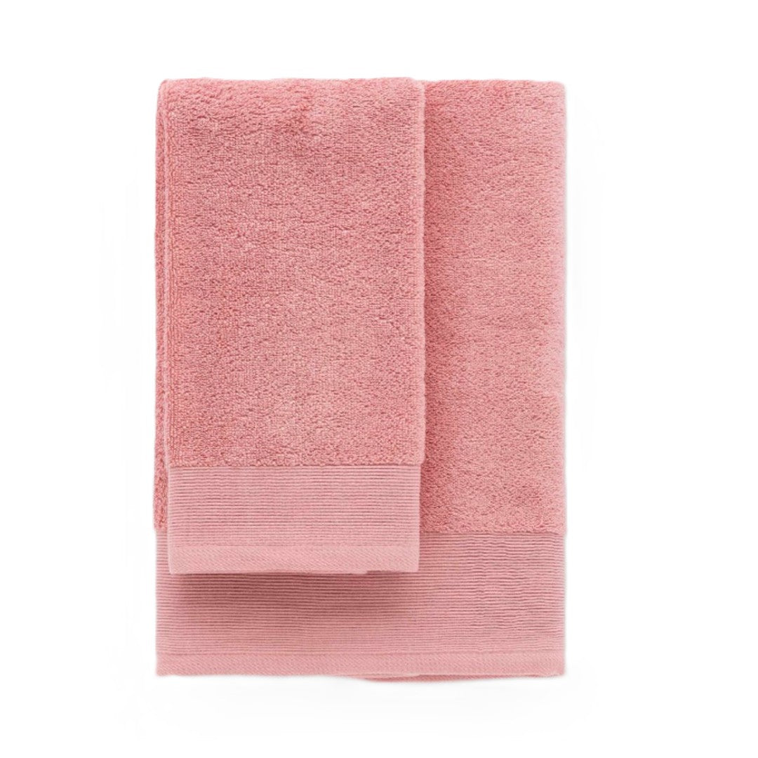 Riviera Coppia di Asciugamani Glamour 1+1 Spugna 600Gr