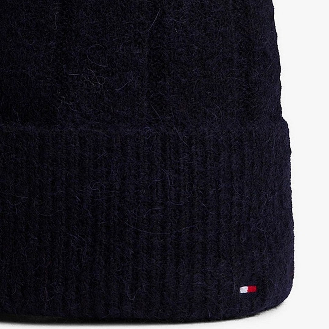 Tommy Hilfiger Cappello Donna Flag Fluffy Beanie AW0AW17779 RBC