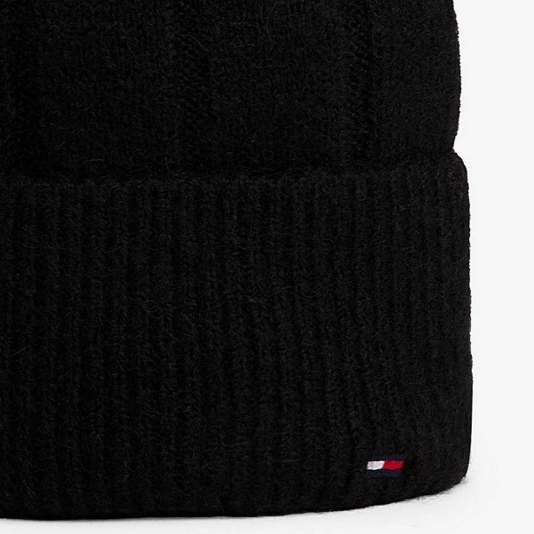 Tommy Hilfiger Cappello Donna Flag Fluffy Beanie AW0AW17779 RBC