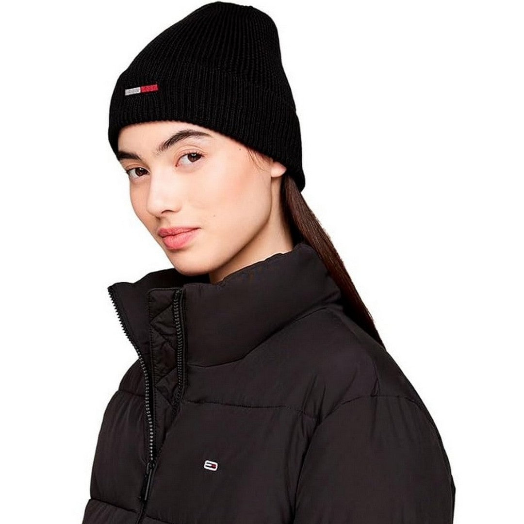 Tommy Hilfiger Cappello Donna TWJ Elongate Flag Beanie AW0AW16777 BDS