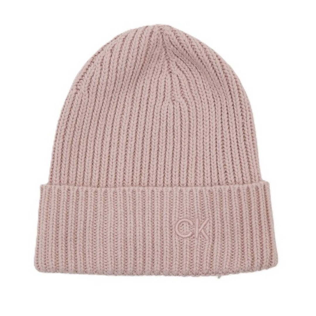 Calvin Klein Cappello Donna Cotton Rib con risvolto K60K612033 PE1