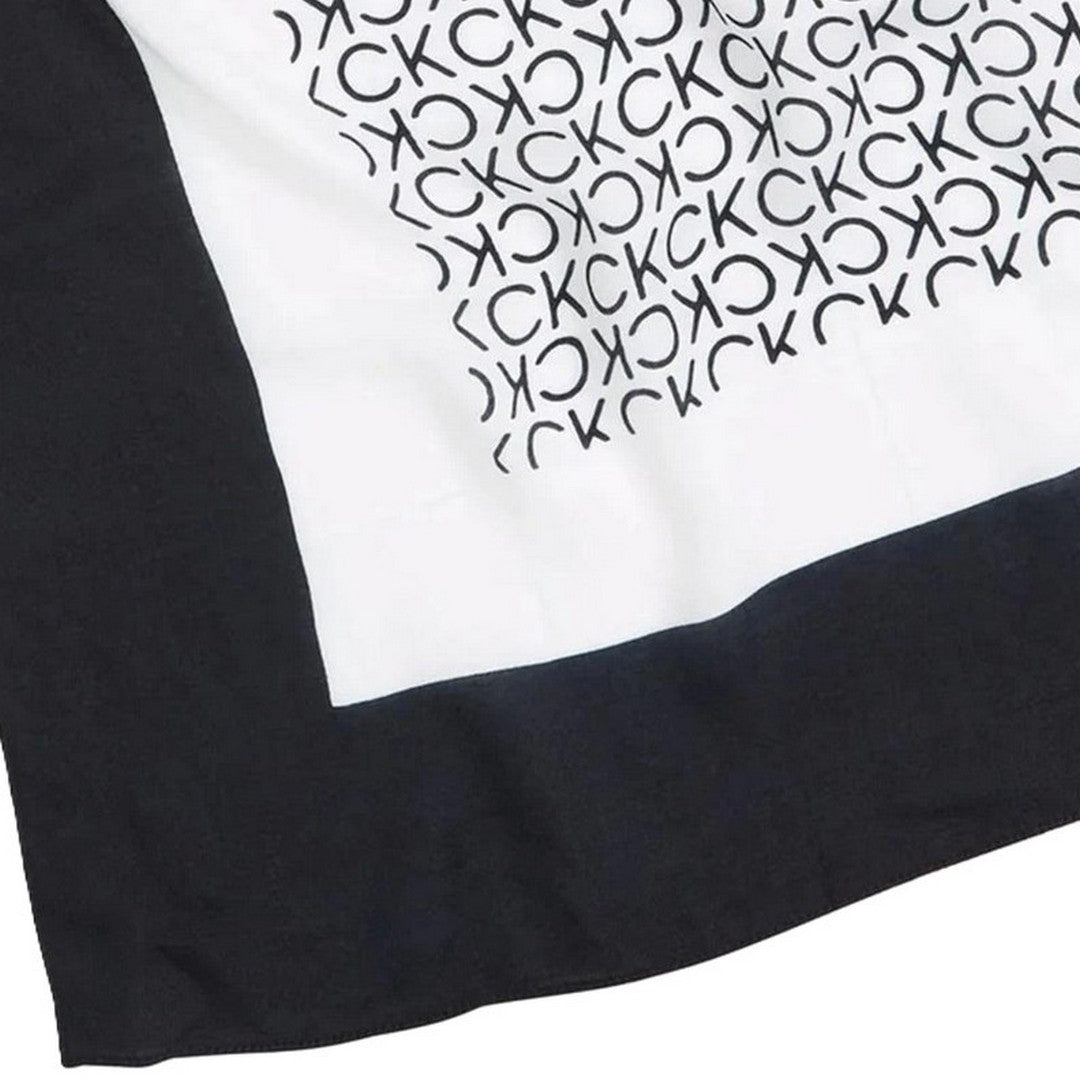 Calvin Klein Foulard Donna Logo All Over K60K612706 BDS