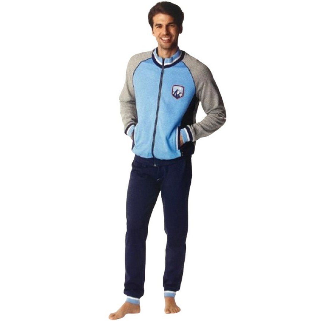 Lovable Tuta Uomo Felpata con Zip L0BM1