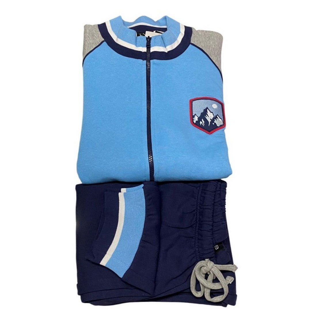 Lovable Tuta Uomo Felpata con Zip L0BM1