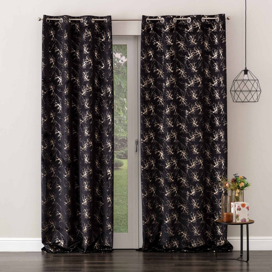 Linea Oro Jedda Pannello Tenda in Velluto