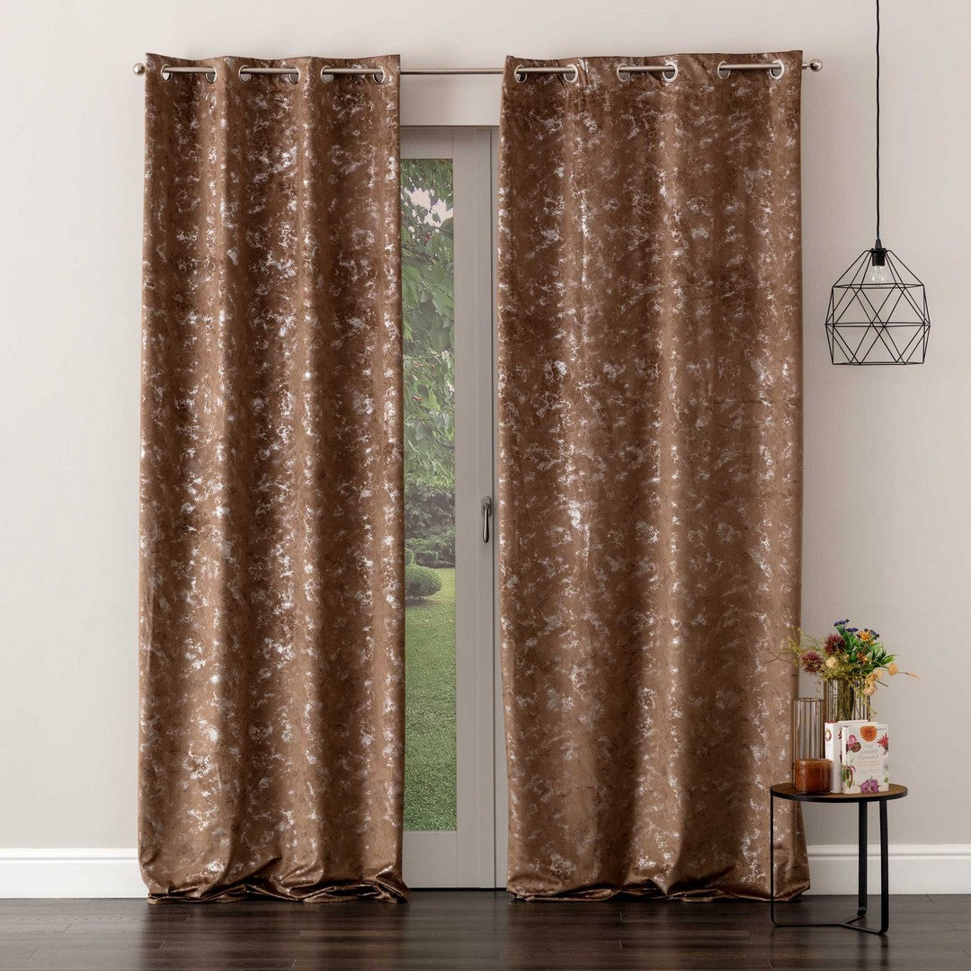 Linea Oro Riad Pannello Tenda in Velluto