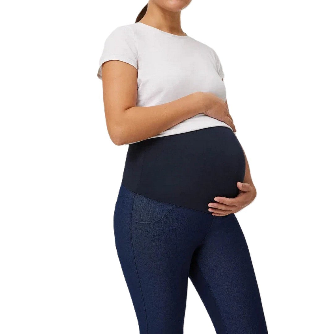 Ysabel Mora Leggings Termico Donna Premaman Effetto Jeans