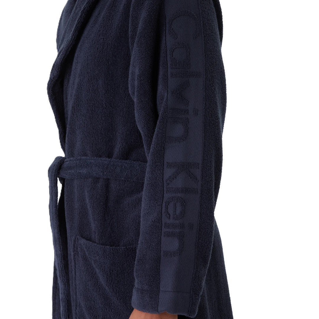 Calvin Klein Accappatoio Uomo in Spugna Logato