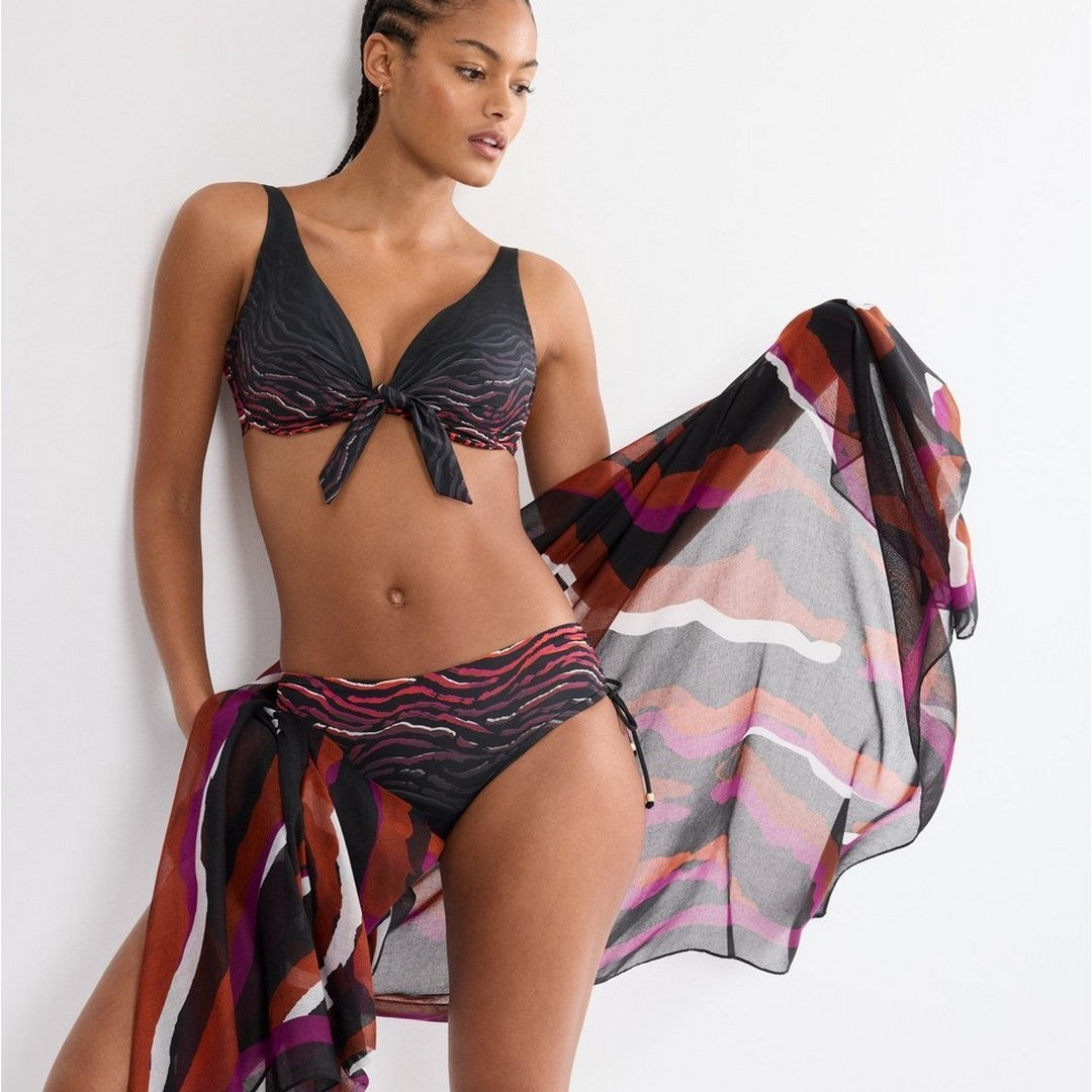 Triumph Beachwear Top Bikini Donna Con Ferretto Nodo Wild - 10226588