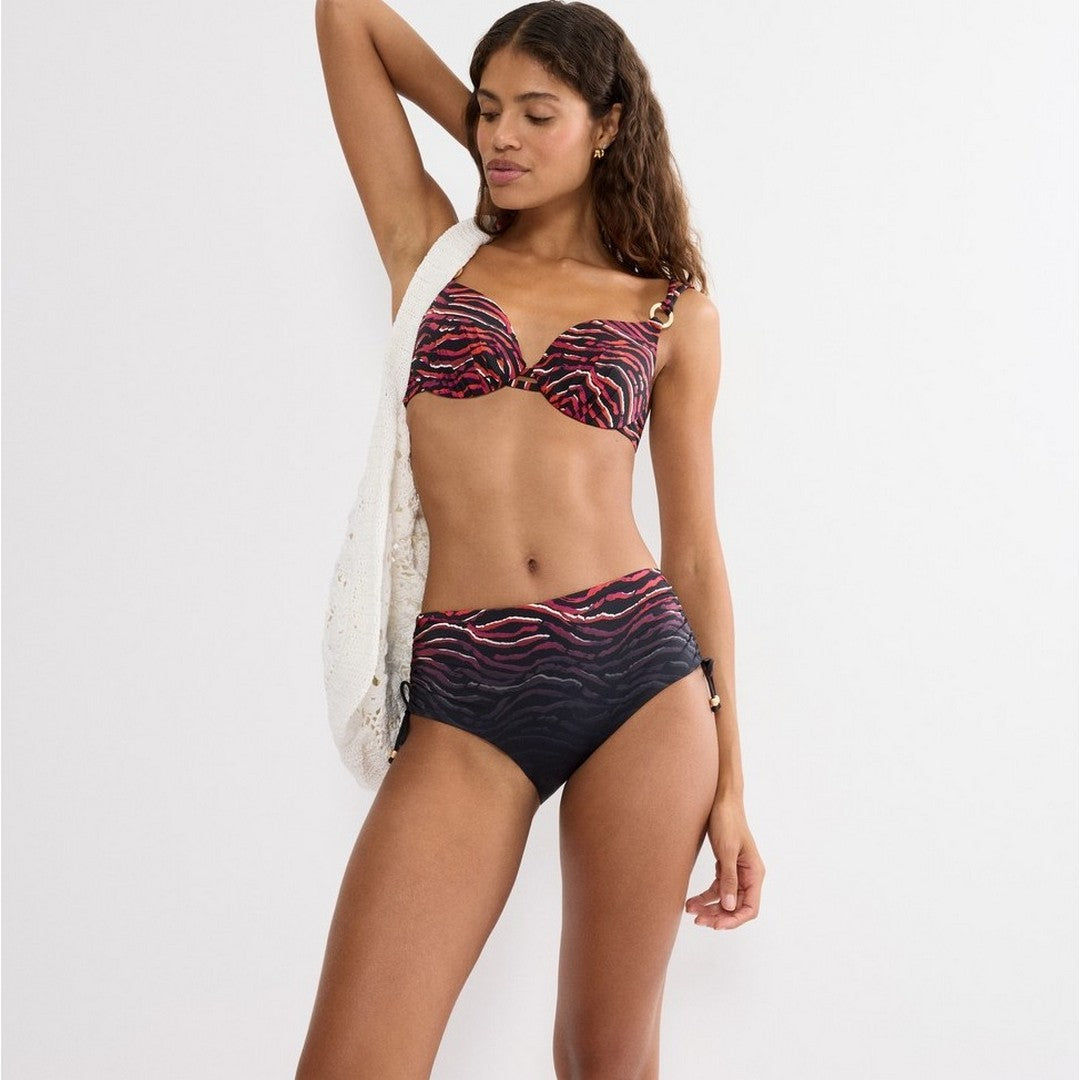 Triumph Beachwear Slip Bikini Donna Maxi Con Coulisse Wild - 10227231