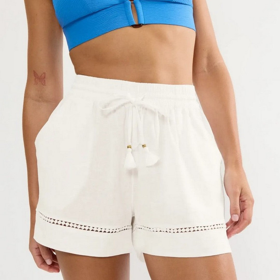 Triumph Beachwear Pantaloncini Donna Lino e Viscosa