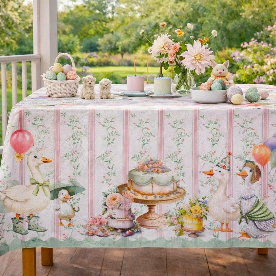 Maestri Cotonieri Home Tovaglia da Tavola in Cotone Paperina