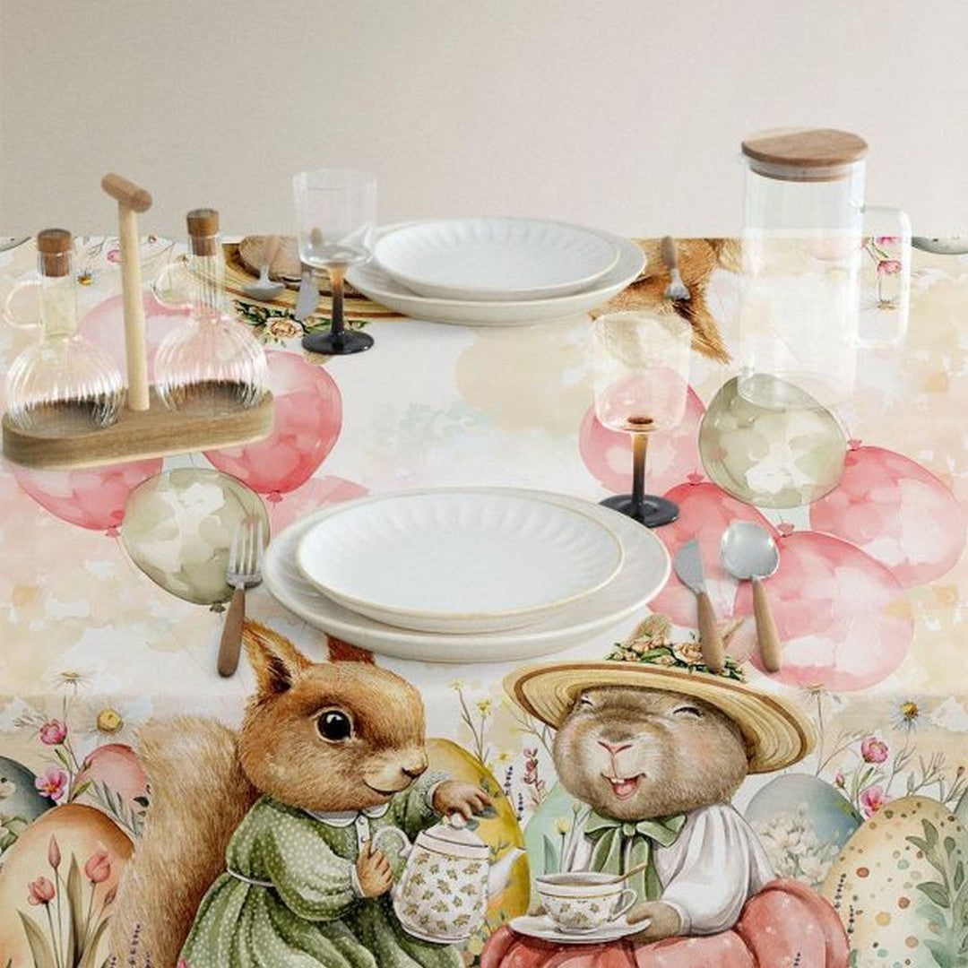 Maestri Cotonieri Home Tovaglia da Tavola in Cotone Friends