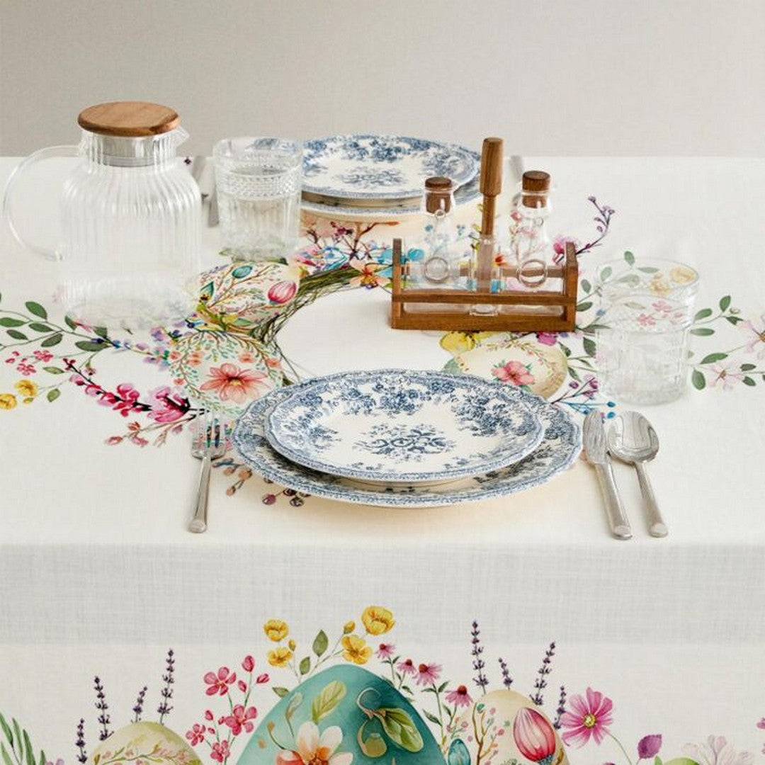 Maestri Cotonieri Home Tovaglia da Tavola in Cotone Gioia