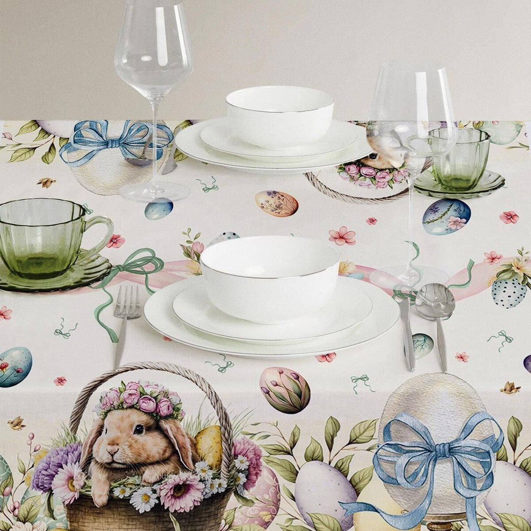 Maestri Cotonieri Home Tovaglia da Tavola in Cotone Tenerezza