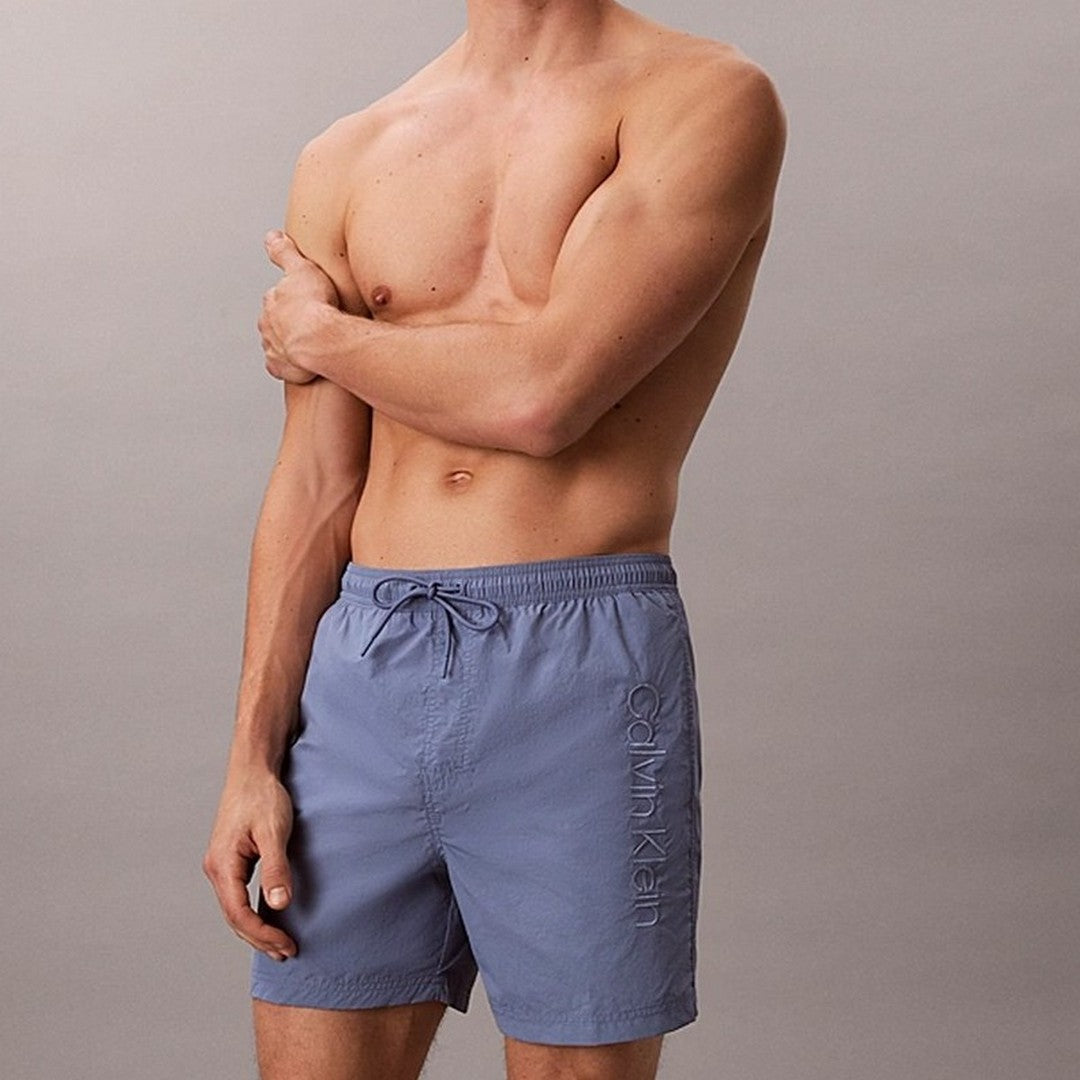Calvin Klein Beachwear Uomo Costume Pantaloncino Medio - LV00N61029-44J