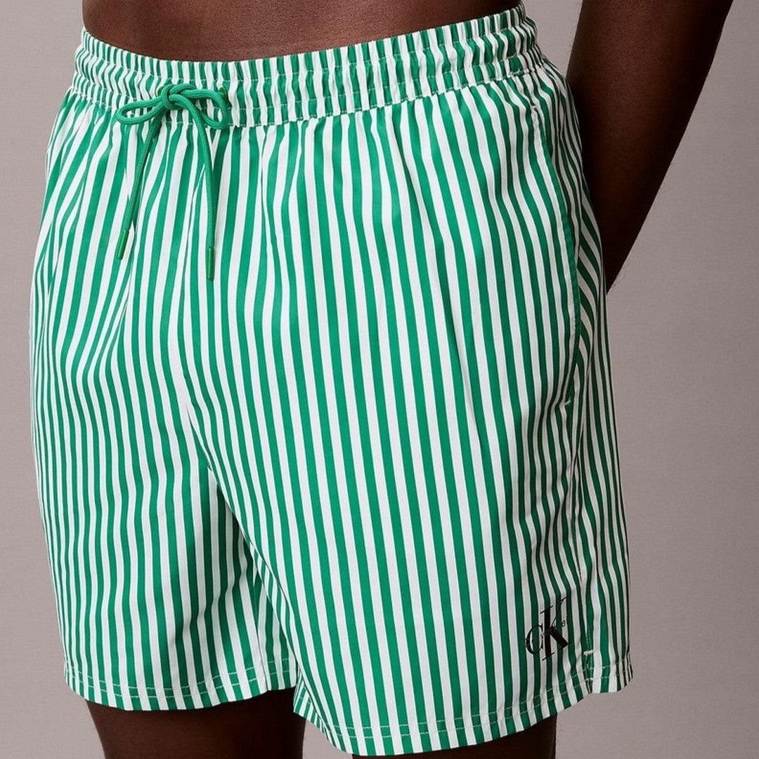 Calvin Klein Beachwear Uomo Costume Pantaloncino Medio - LV00N61045-4ZF
