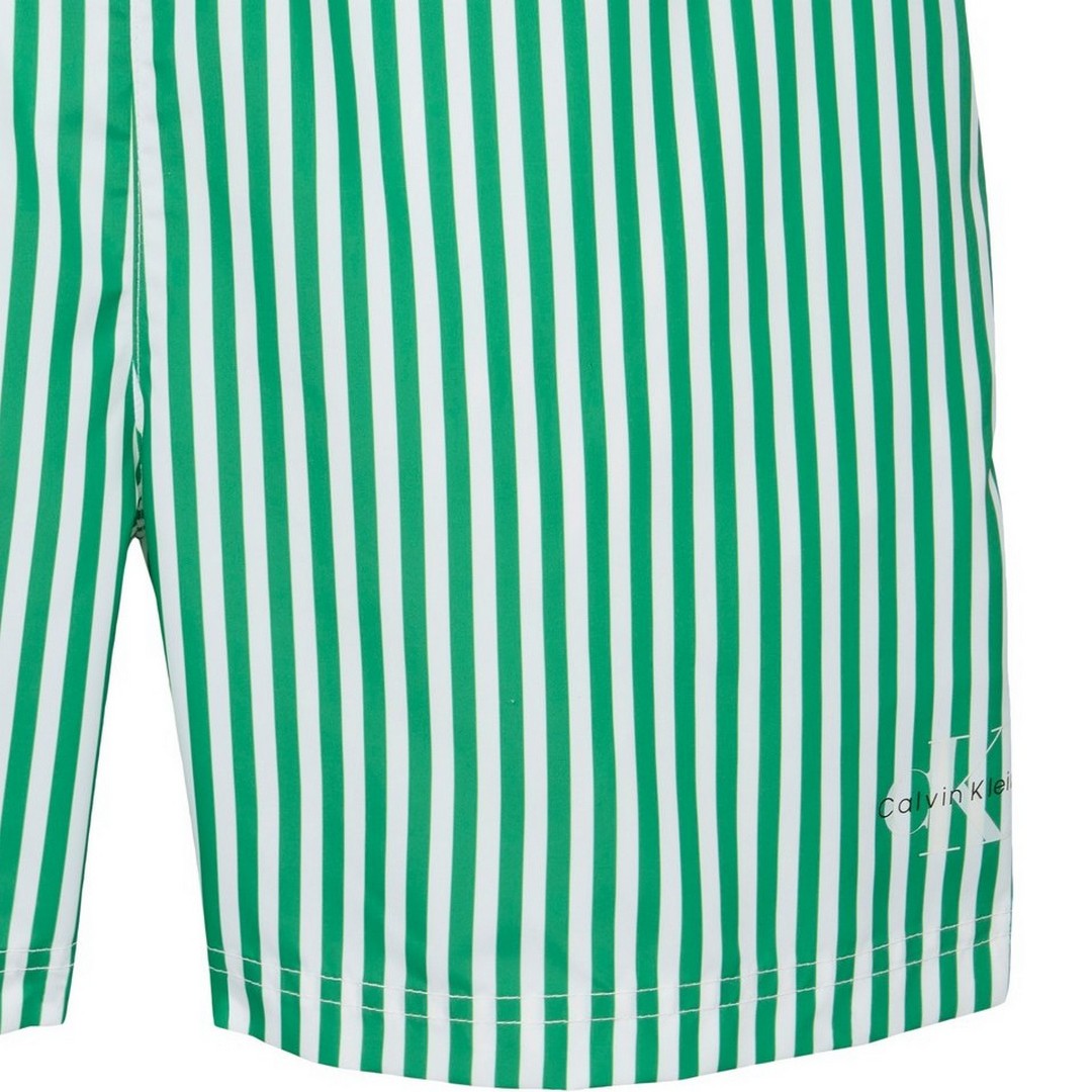 Calvin Klein Beachwear Uomo Costume Pantaloncino Medio - LV00N61045-4ZF