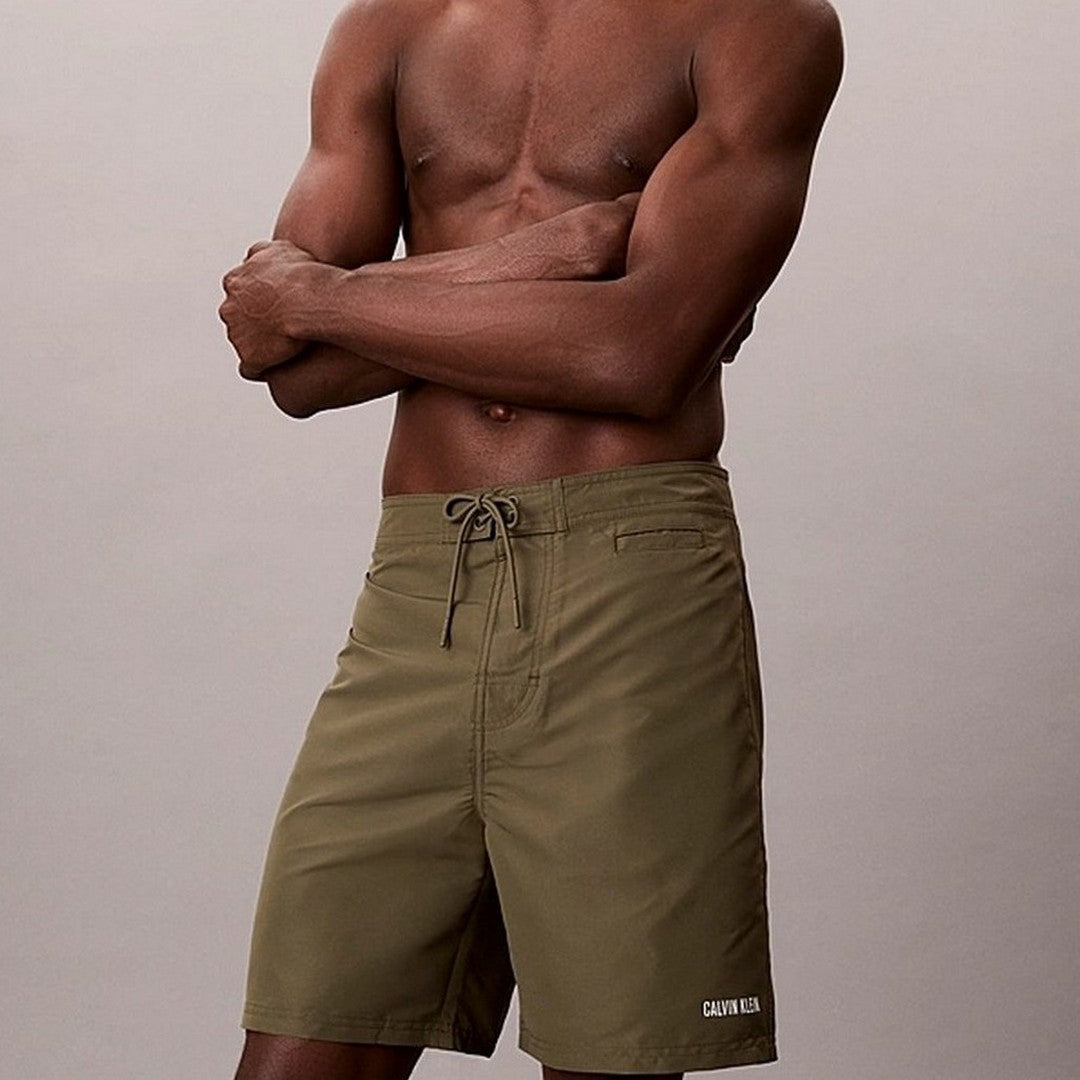 Calvin Klein Beachwear Uomo Costume Pantaloncino da Surf - LV00N61049-PLI