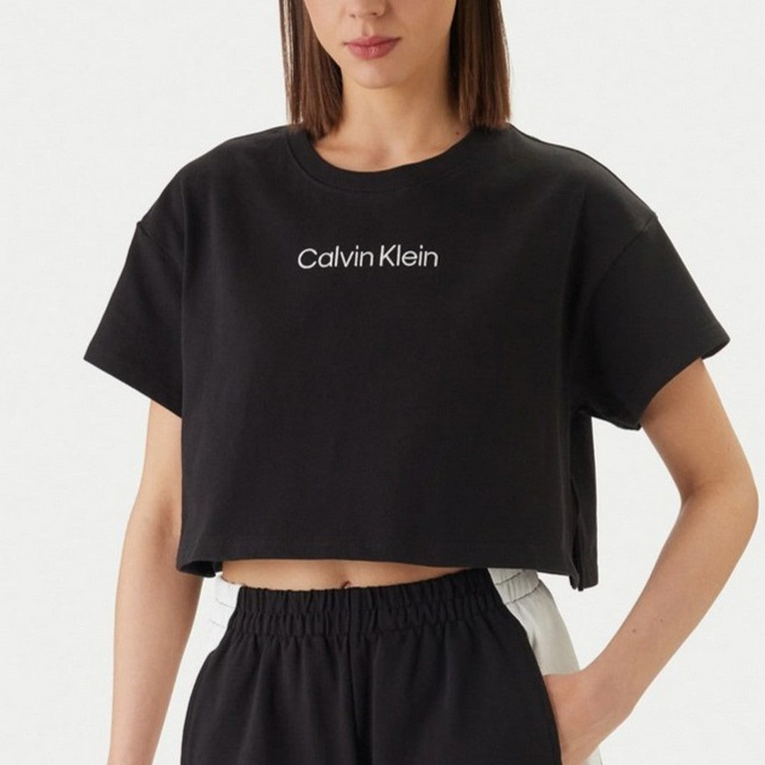 Calvin Klein Beachwear T-shirt Donna Crop Top - LV00Q61201-UB1